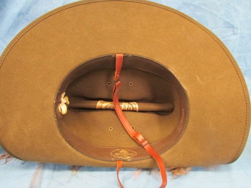  Australian Cold War Era Slouch Hat, Armored Troops Plume — image 6