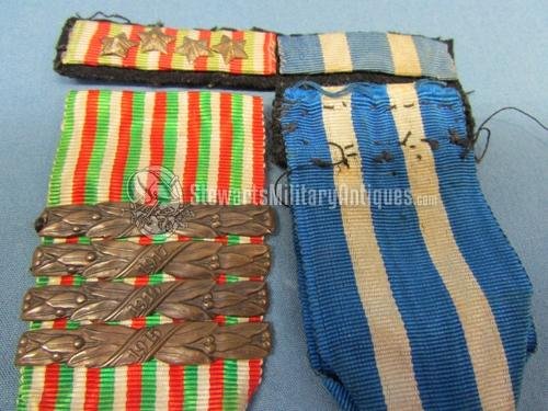  Italian WWI  War Merit Medal & 1915-18 Medal Set — image 5