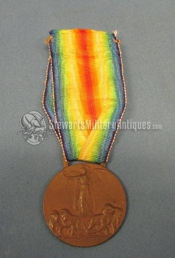  Italian WWI Victory Medal & Ribbon — image 2