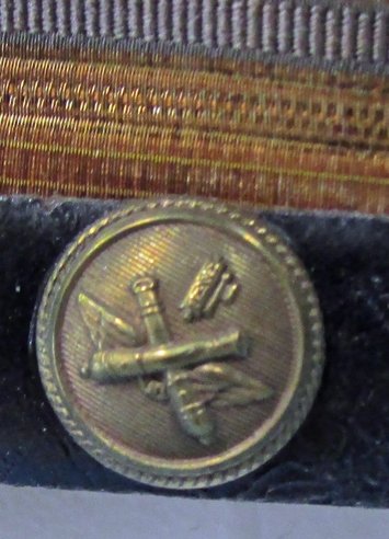  Italian WWII Fascist Militia Anti-Aircraft Officers Visor Hat — image 5