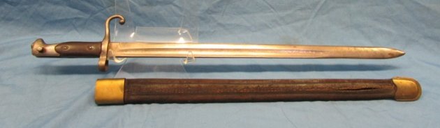  Italian M1871 Vetterli Rifle Bayonet, Torino, Long Spring — image 5