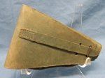 Italian WWII, Full Flap Pistol Holster Green Leather
