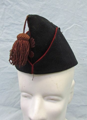  French, Second Empire, Artillery EM, Bonnet De Police, Mle 1860 — image 4