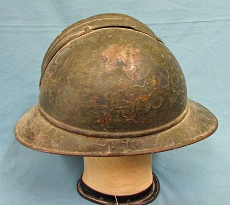 Italian WWI Adrian Pattern Helmet — image 3