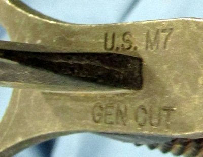  US Vietnam War M7 M16 Rifle Bayonet, Gen Cut mfg — image 5