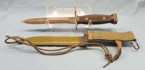  US Vietnam War M7 M16 Rifle Bayonet, Gen Cut mfg — image 6
