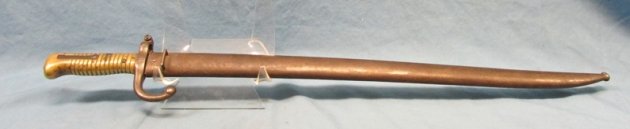  French M1866 Chassepot Bayonet, Navy Marked 1869 — image 2