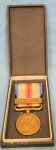 Japanese WWII China Incident Medal, Cased