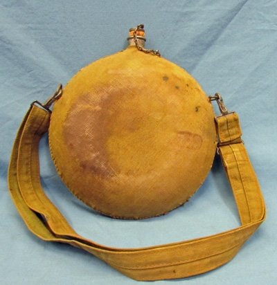  US Indian Wars/Spanish American War Era, Oversized 'Arizona' Canteen — image 3