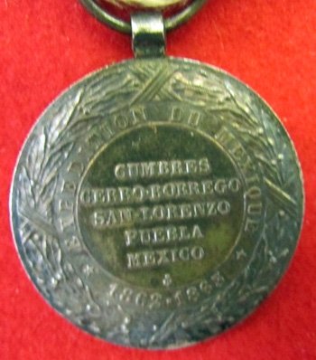  French Mexican Intervention Campaign Medal 1862/1863 — image 4