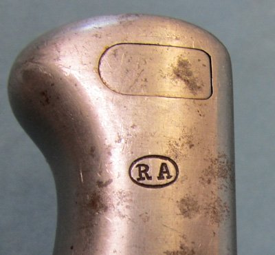  Argentine, M1891 Mauser Bayonet, Aluminum Grip, Weyersberg Mfg, Matching — image 3