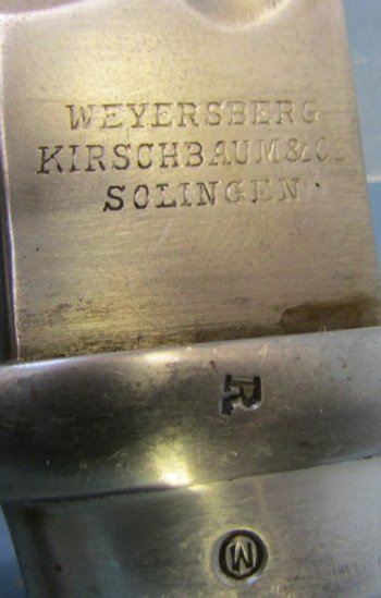  Argentine, M1891 Mauser Bayonet, Aluminum Grip, Weyersberg Mfg, Matching — image 7