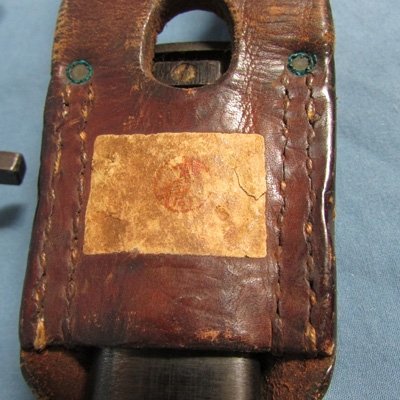  Japanese WWII Type 30 Bayonet Frog Matsushita Kinzoku Arrow M — image 7