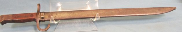  Japanese WWII, Type 30 Bayonet, Matsushita Kinzoku, Arrow-M Proof — image 2