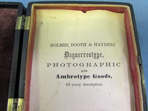  US Civil War Union Soldier in Union Case, 1/6 Plate — image 4