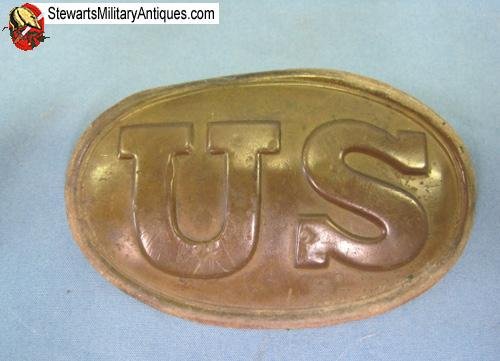  US Civil War .58 Caliber Cartridge Box, Maker Marked US Oval Plate — image 10