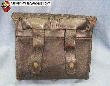  US Civil War .58 Caliber Cartridge Box, Maker Marked US Oval Plate — image 9