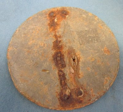  US Civil War Cartridge Box Sling Plate Battlefield Dug — image 3