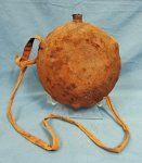US Civil War Canteen, Cover & Strap