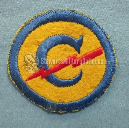  US, Post WWII, Constabulary Patch, German Mfg, Felt — image 2
