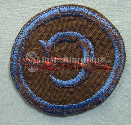  US, Post WWII, Constabulary Patch, German Mfg, Felt — image 3