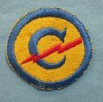 US, Post WWII, Constabulary Patch, German Mfg, Felt