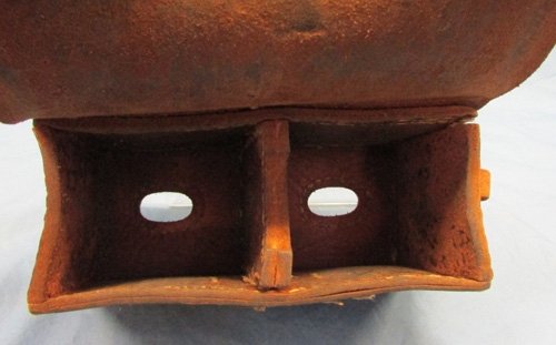  Japanese WWII Leather Rear Ammunition Pouch — image 2