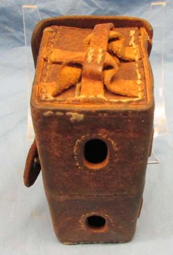  Japanese WWII Leather Rear Ammunition Pouch — image 4