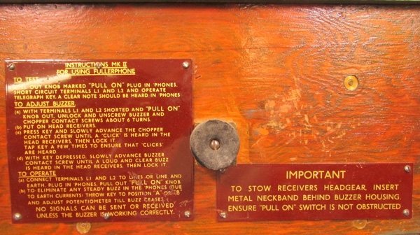  British WWII Fullerphone, Morse Code Buzzer & Headset — image 4