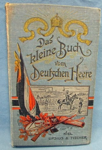  German Pre WWI, Das Kleine Buch von der Deutschen Heere, 1901 — image 2