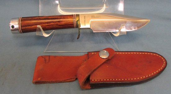  US Current Era, Black Jack, Trail Guide Hunting Knife, A-2 Tool Steel — image 3