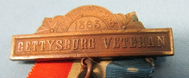 US Civil War, New York 30th Anniversary Gettysburg Medal 1863-1893 — image 2