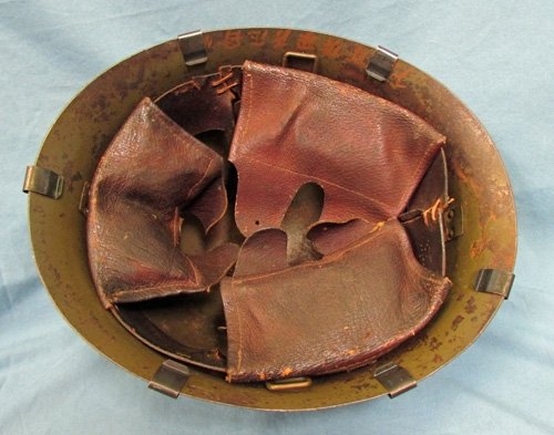  Japanese WWII Reconditioned Army Helmet & Liner — image 5
