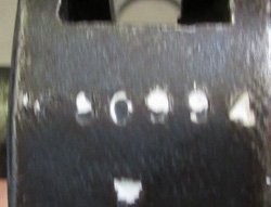  Japanese WWII Type 30 Bayonet, Tokyo Hourglass, Hikari Seiki — image 4