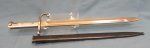 Argentine M1891 Mauser Bayonet, Aluminum Grip, Weyersberg Mfg, Matching