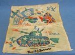 US Korean War, Trench Art Handkerchief, Returned From Hell
