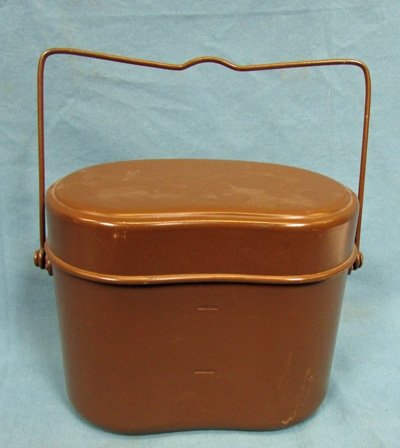  Japanese WWII Enlisted Pattern 3 Piece Messkit & Bamboo Cup, Unissued — image 3