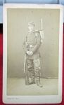 French, Franco-Prussian War Era CDV, Armed Infantryman