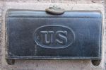 US Indian War Era McKeever Cartridge Box, Rock Island Arsenal