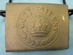 German WWI M1915 Prussian Enlisted Buckle
