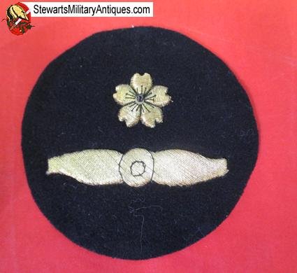  Japanese Taisho Era Engineer Rating Badge & Envelope — image 4