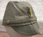 Japanese WWII Imperial Navy Enlisted Green Cotton Field Cap