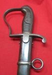 German WWI M1849 Artillery Enlisted Sword, 1910, Postwar Police Marked