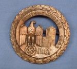 German WWII Kreisschiessen 1944 IMST Badge, Silver