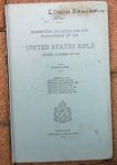 US WWI Manual, Description & Rules for the United States …