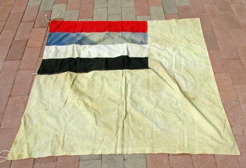  Japanese, Manchuko Flag, 42 x 44 Inches — image 2