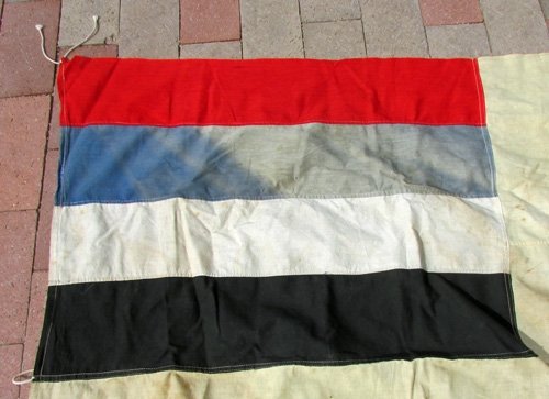  Japanese, Manchuko Flag, 42 x 44 Inches — image 3