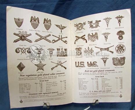  US 1930's Sales Catalog 'The Associated Military Stores' — image 4