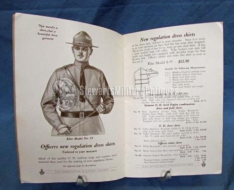  US 1930's Sales Catalog 'The Associated Military Stores' — image 5