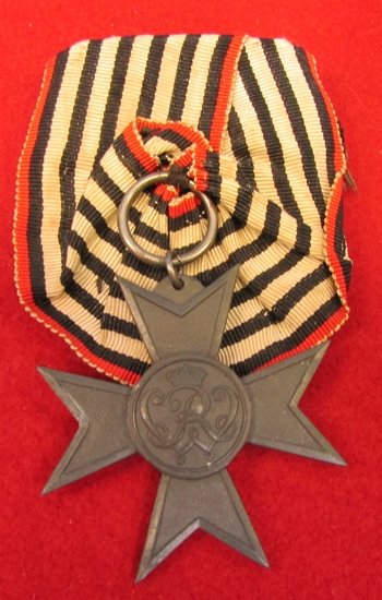  German WWI Prussian War Service Medal, Parade Mount — image 3